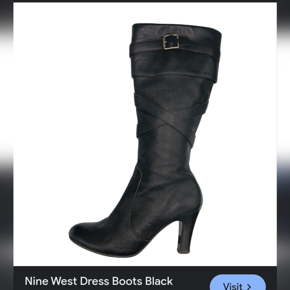 Nine West Zip-up Boots - Picture 4 of 4